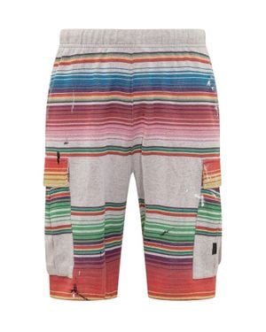 GALLERY DEPT. Mini Cargo Shorts - Red