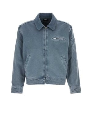 A.P.C. A. P.C. Denim Alexis Jacket - Blue
