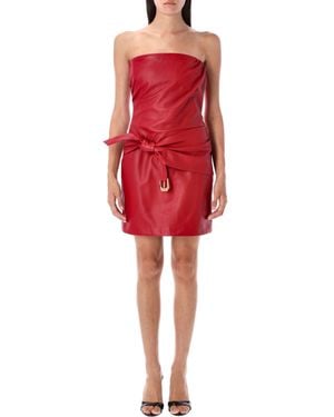 Versace 'Medusa Heritage' Dress - Red