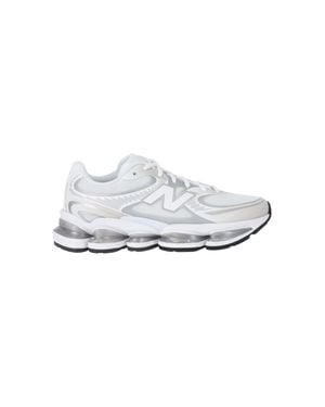 New Balance Mesh Sneakers - White