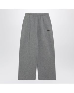 Balenciaga Oversized Cotton Jogging Pants - Gray