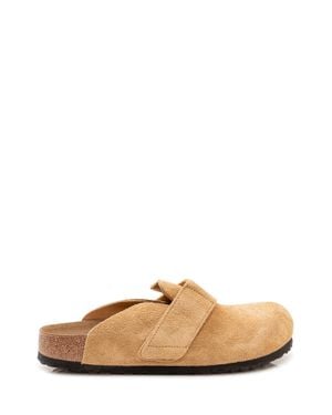 Birkenstock Loma Suede Sandals - White