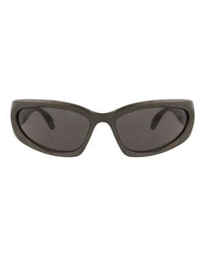Balenciaga Bb0157S Sunglasses - Gray
