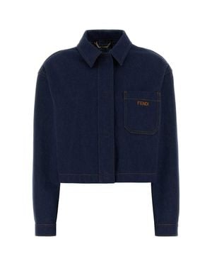Fendi Denim Jacket - Blue