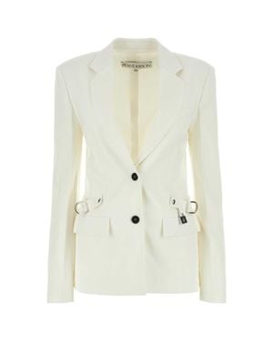 JW Anderson Stretch Blend Blazer - White