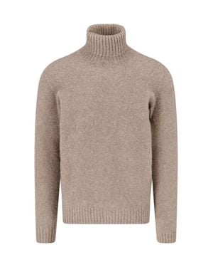Drumohr 100% Lambswool Sweater - Gray