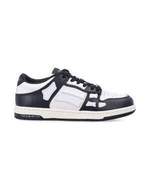 Amiri Bold Leather Sneakers For Boys - Blue