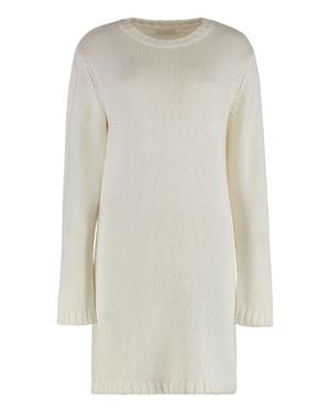SABLYN Libby Knitted Dress - White