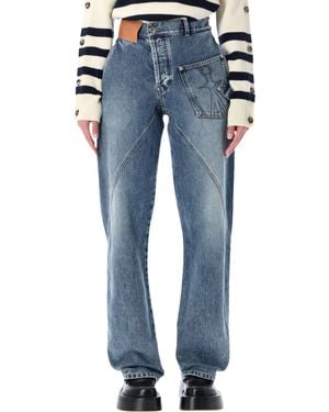 JW Anderson Twisted Workwear Jeans - Blue