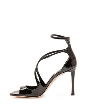 Jimmy Choo Azia 95 Paintt Mini Sandal - Black