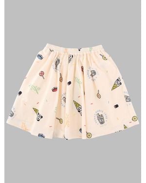 KENZO Stylish Boys' Mini Skirt For Spring/Summer 2026 - Natural