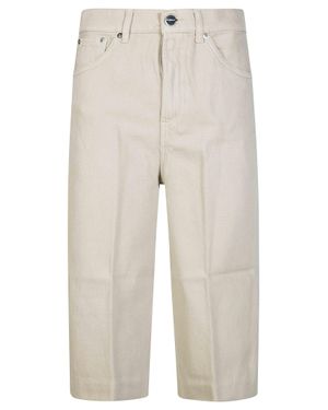Dondup Stylish Bermuda Shorts For Her - White