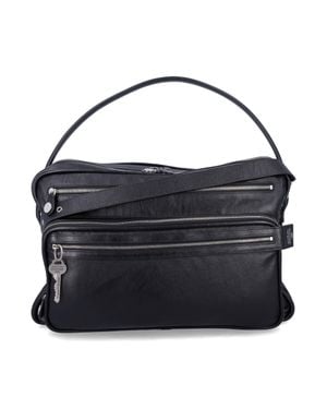 Acne Studios Acne-Inspired Camero Mini Camera Shoulder Bag (28 Cm) - Black