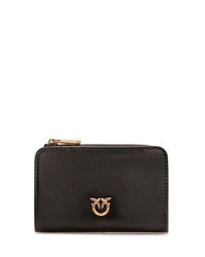 Pinko Chic Mini Wallet For Effortless Style - Black