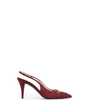 Gucci Slingback Pumps 85Mm - Pink