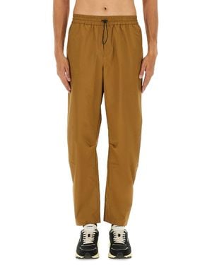Autry Rain Tech Nylon Pants - Natural