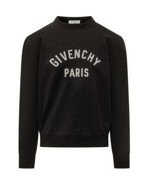 Givenchy Classic Crew Neck Sweater - Black