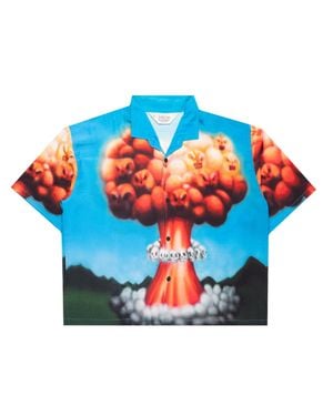 Brain Dead Mini Shirt For - Blue