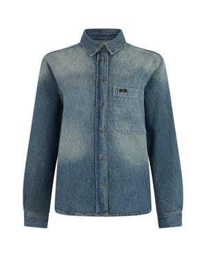 Lois Classic Jacket With Chest Pocket - Blue