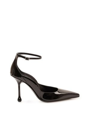 Jimmy Choo Quinci 95 Heels - Black