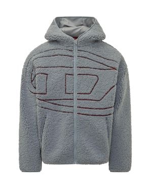 DIESEL S-Zat Crewneck Sweatshirt T-Shirt - Gray
