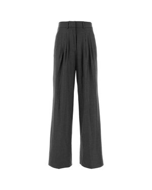 PT Torino Dark Stretch Wool Blend Pant - Black