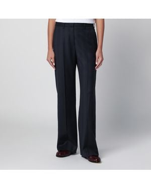 Blazé Milano Prince Of Wales Pattern Lundy Pants - Blue