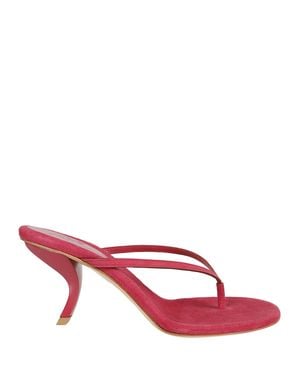 Gia Borghini Solid Sandals - Pink