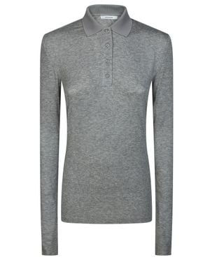 Entire studios Classic Polo For Ss26 - Gray