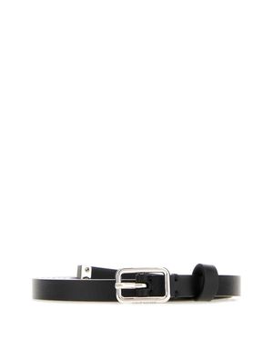 Givenchy Leather Belt - White