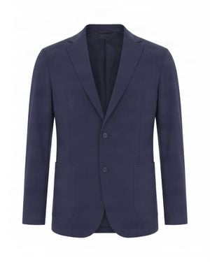 BOSS Tailored Two-Button Blazer - Blue