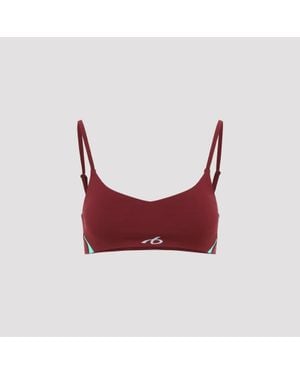 Balenciaga Burgundy Aqua Bra Top - Red