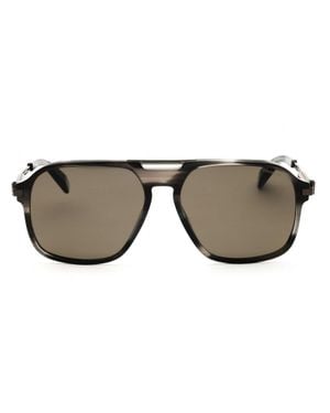 Chopard Rectangular Premium Acetate Sunglasses - Multicolor
