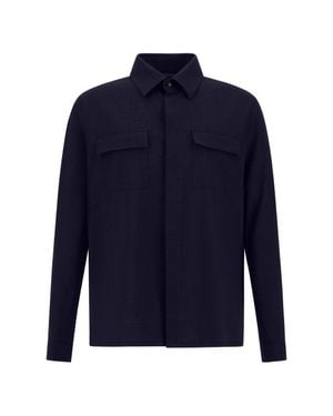 Herno Pocket Shirt - Blue