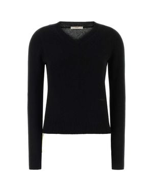 Fendi 100% Cashmere Sweater - Black