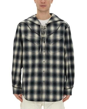 A.I.E. Cotton Shirt - Gray