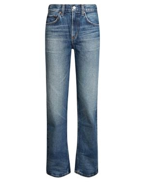 Agolde Kick Boot Mid Rise Jeans - Blue