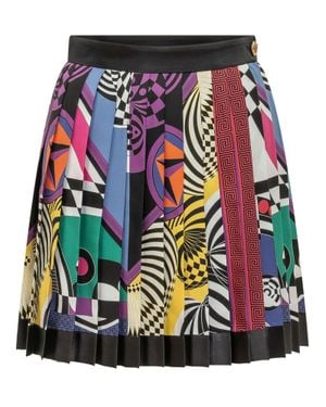 Versace Teatro Foulard-Inspired Skirt