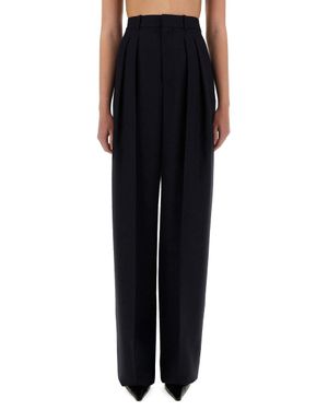 Saint Laurent Wideleg Pants - Black