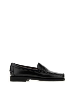 Sebago Dan Po Leather Loafers For - Black