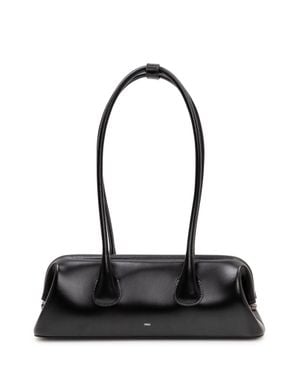 OSOI Mini Boat Wide Shoulder Bag - Black