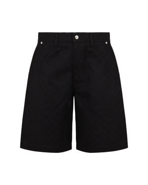 Gucci Cotton Bermuda Shorts - Black