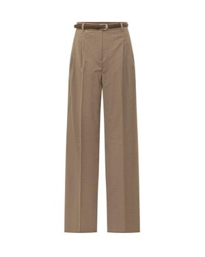 Max Mara Mstlago Pants - Natural