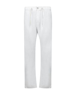 Herno Ice Polyamide Nylon Pants - White