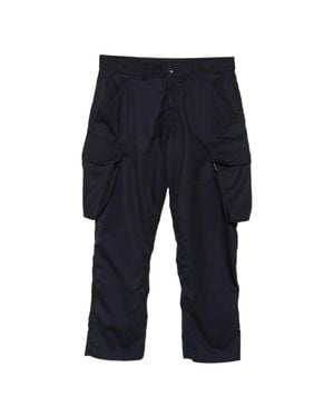 Comme des Garçons Woven Pants - Blue