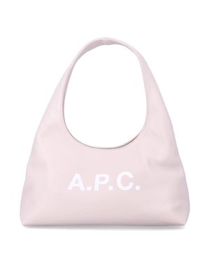A.P.C. A. P.C. Ninon Mini Shoulder Bag 13.5 X 26 X 10 Cm - Pink