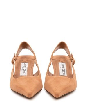 Jimmy Choo Elegant 50 Jrs Heel - Natural