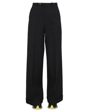 Gucci Premium Wool Pants For - Black