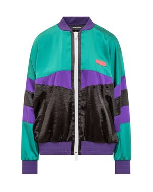 DSquared² Retro 80S Inspired Sweatshirt Track - Green