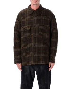 Isabel Marant Isabel Kervey Checkered Wool Jacket - Black